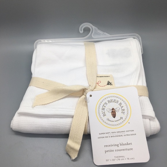 burt's bees receiving blanket